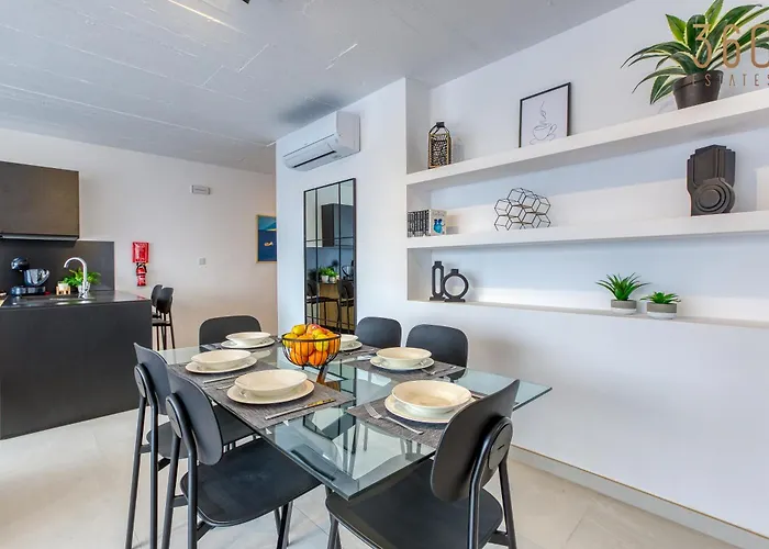 Plan Court Seaside In Qawra By 360 Estates * St. Paul's Bay