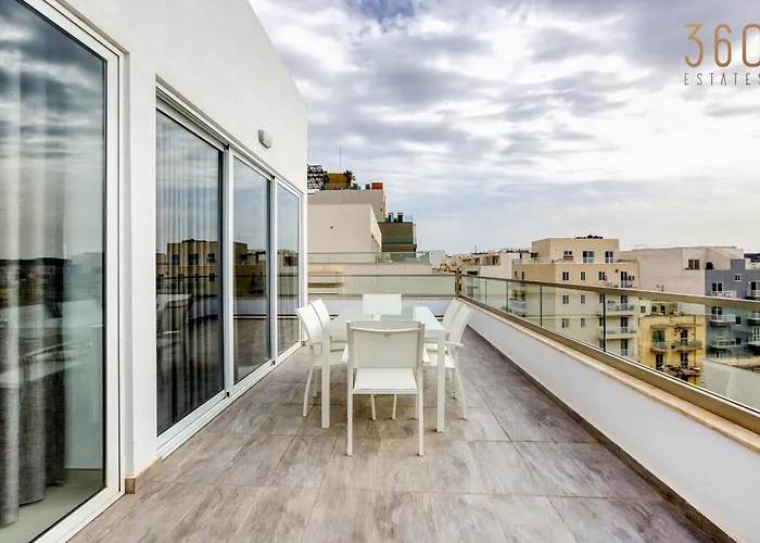 Lägenhet Plan Court Seaside In Qawra By 360 Estates