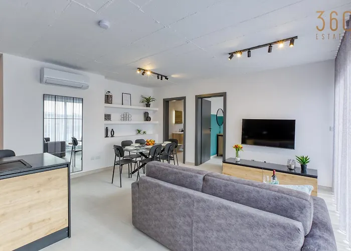 Lägenhet Plan Court Seaside In Qawra By 360 Estates