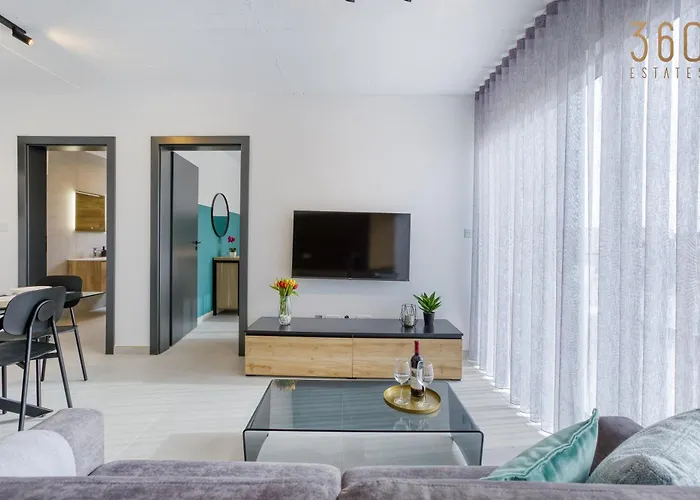 Plan Court Seaside In Qawra By 360 Estates