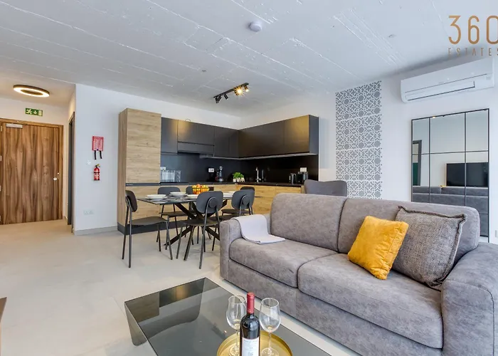 Lägenhet Plan Court Seaside In Qawra By 360 Estates St. Paul's Bay