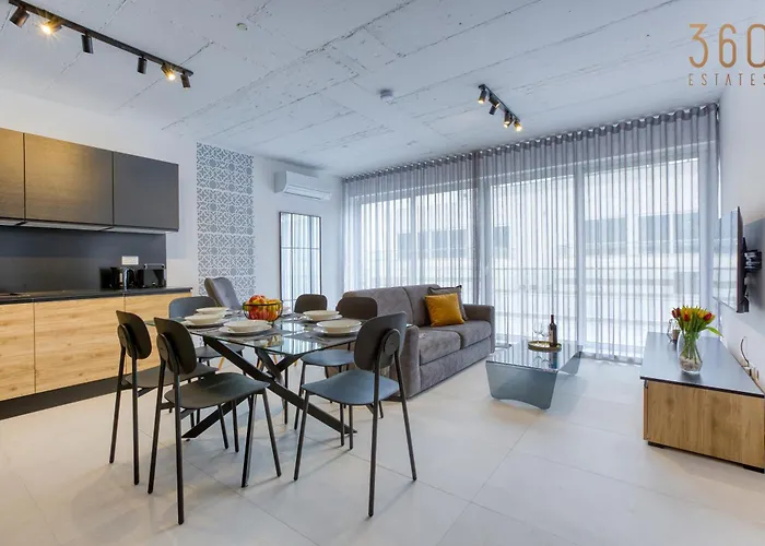 Plan Court Seaside In Qawra By 360 Estates Lägenhet *