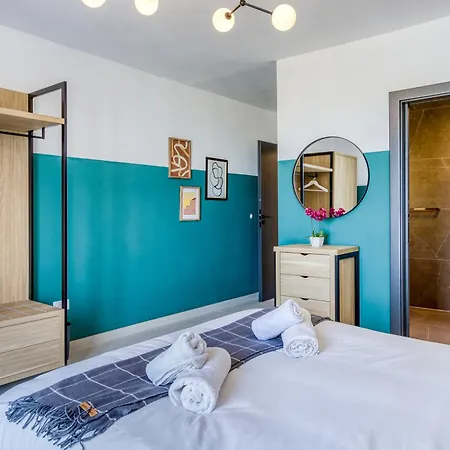 Plan Court Seaside In Qawra By 360 Estates Апартаменты