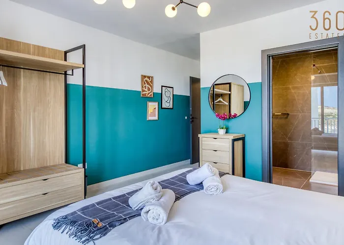 Plan Court Seaside In Qawra By 360 Estates Διαμέρισμα