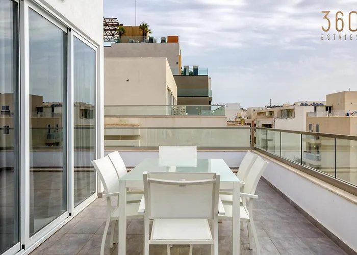 Plan Court Seaside In Qawra By 360 Estates