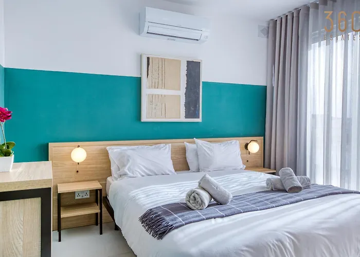 Plan Court Seaside In Qawra By 360 Estates Διαμέρισμα *