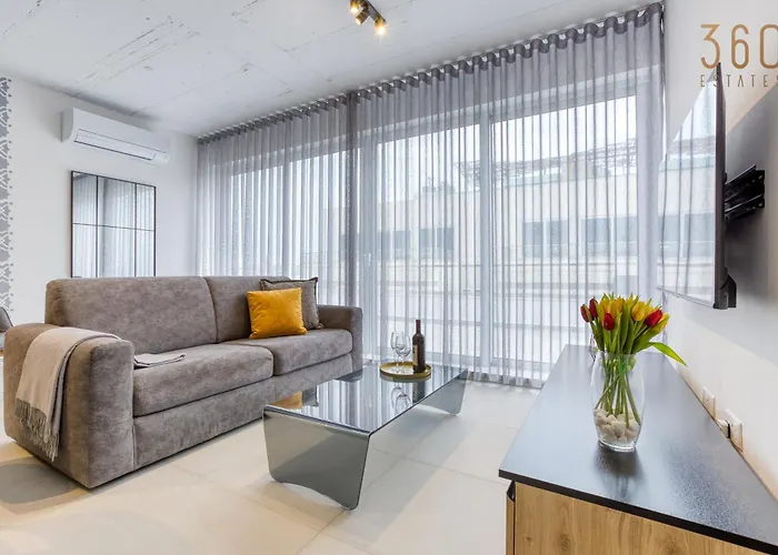 Plan Court Seaside In Qawra By 360 Estates *