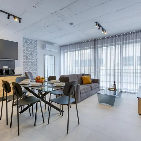 Plan Court Seaside In Qawra By 360 Estates 아파트 *